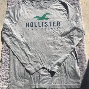 Gray Hollister Long Sleeve